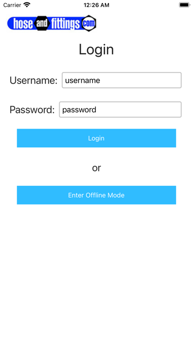 Pcc Barcode Scanner Screenshot