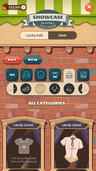 Stichy - makeup & dress up app Screenshot