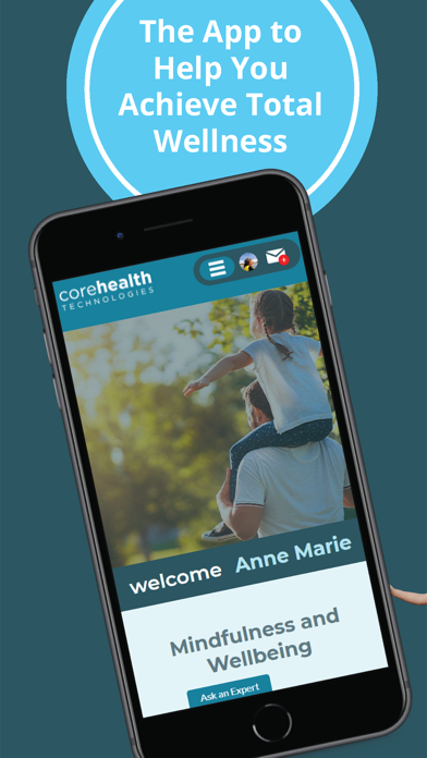 MyWellApp by CoreHealth Screenshot