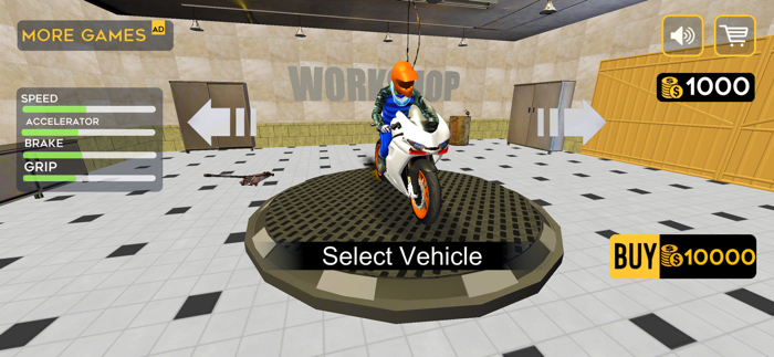 Mega Ramp Bike Racing 3D