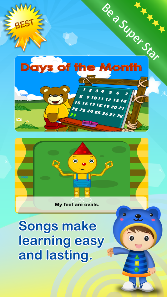 #4. Baby ABC Numbers Math Nursery (iOS) Podle: Kids Touch & Learn