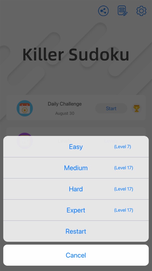 #3. Killer Sudoku - Puzzle Game (iOS) 由: 热门游戏