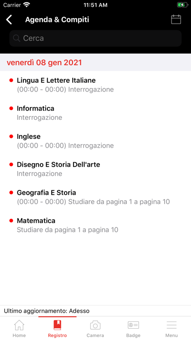 AANT Accademia Studenti Screenshot