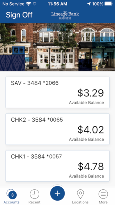 Lineage Treasury Management Screenshot