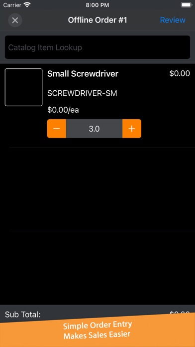 Orderwerks screenshot 4