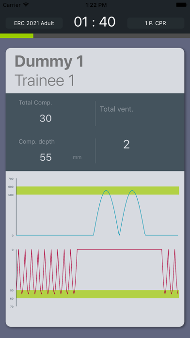 Ambu® iQF Trainee Screenshot