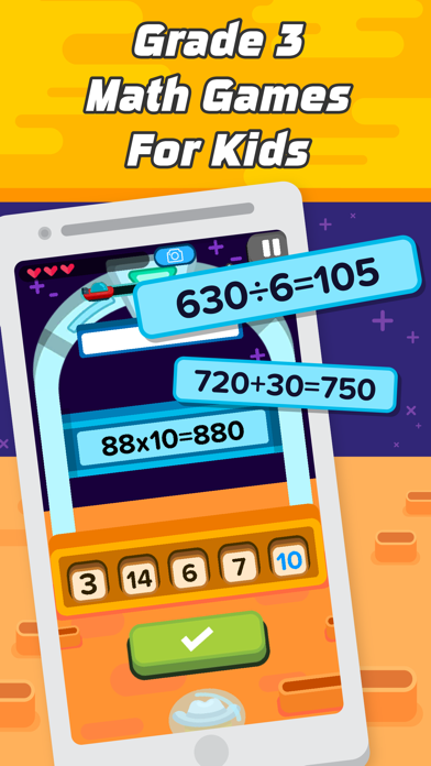 3rd Grade Math: Fun Kids Games Screenshot
