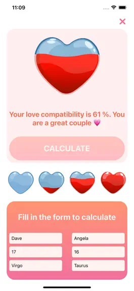 Game screenshot Love Calculator Prank App mod apk