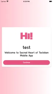 sacred heart school tacloban iphone screenshot 3