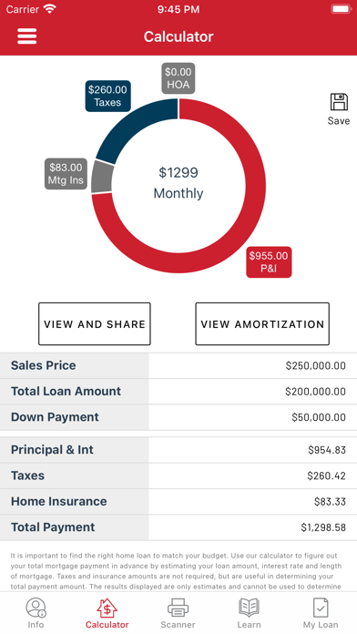 Texas United Mortgage Screenshot