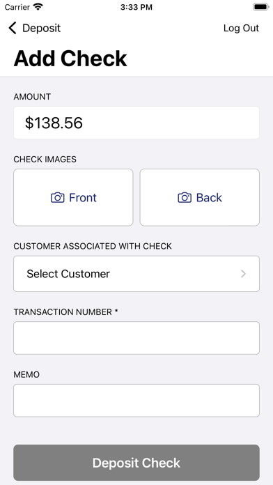 Mobile Remote Deposit Complete Screenshot