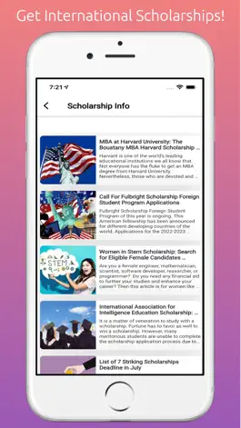 Game screenshot International Scholarships hack