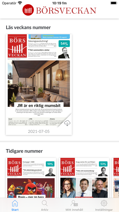 Börsveckan Screenshot