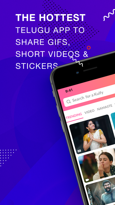 Kulfy: Videos, GIFs & Stickers Screenshot 1 - AppWisp.com Kulfy: Videos, GIFs & Stickers Screenshot 1 - AppWisp.com