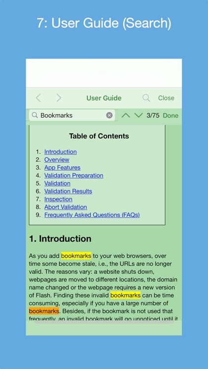 Bookmarks Validator screenshot-9