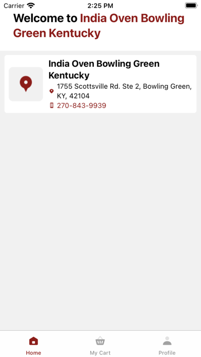 India Oven - Bowling Green Screenshot