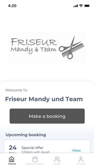 Friseur Mandy und Team Screenshot