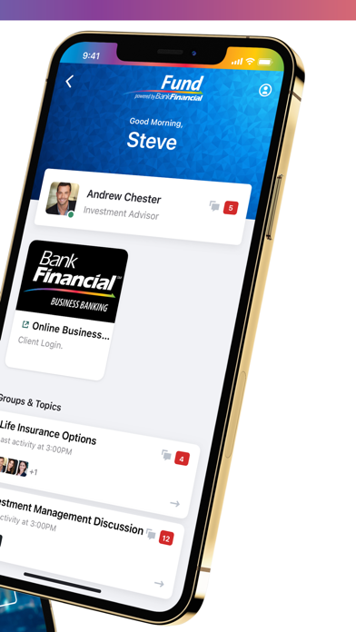 BankFinancial FUND Screenshot