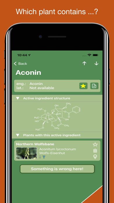 Medicinal plants lexicon Screenshot