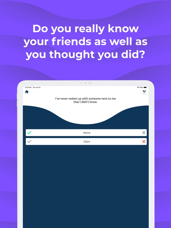 Never Ever - Party group game