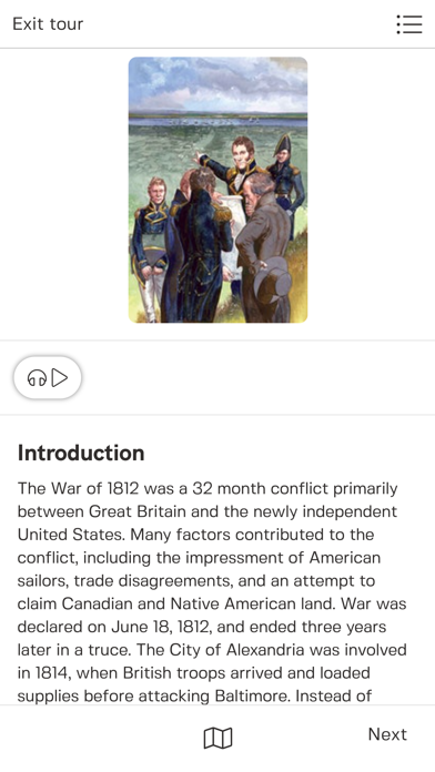 Alexandria War of 1812 Tour Screenshot