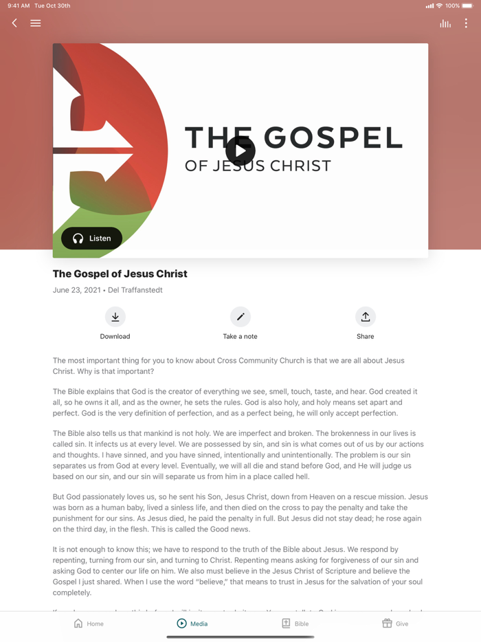 Cross Community Church TX