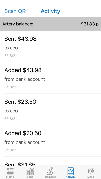 Artery Pay Screenshot