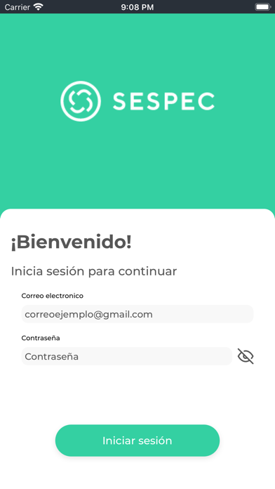 SESPEC Seguros Screenshot