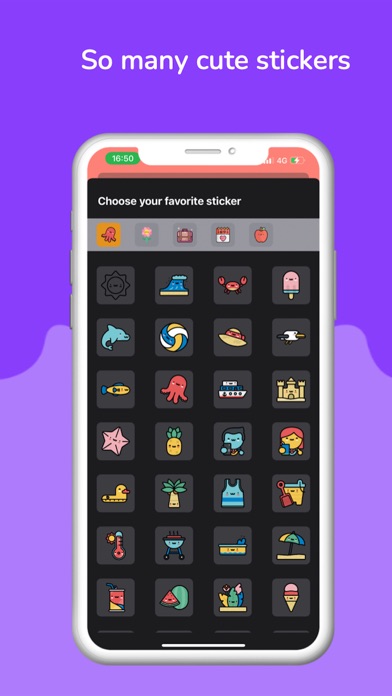 CuteNote: Stickers & Widget Screenshot