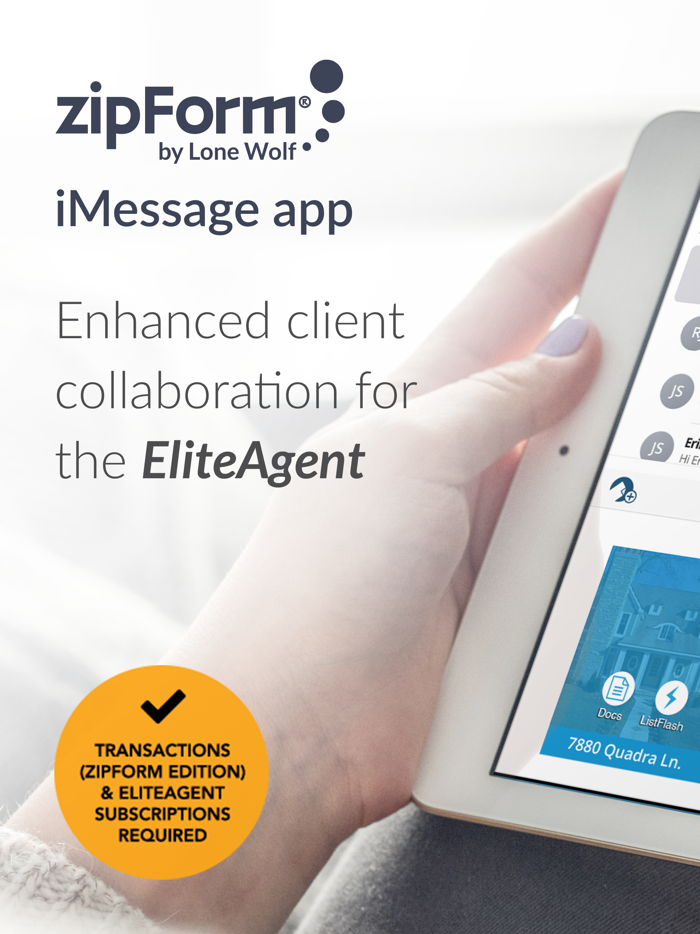 zipForm Elite Messaging App