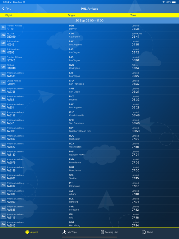 Screenshot #5 pour Philadelphia Airport + Radar