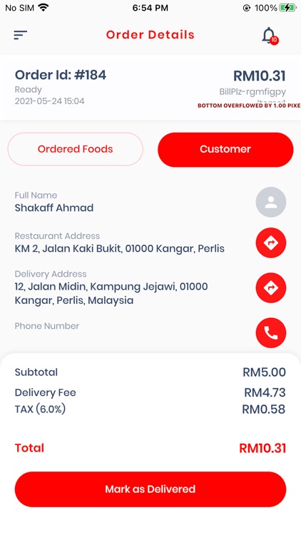 HungryXpress RIDER screenshot-5
