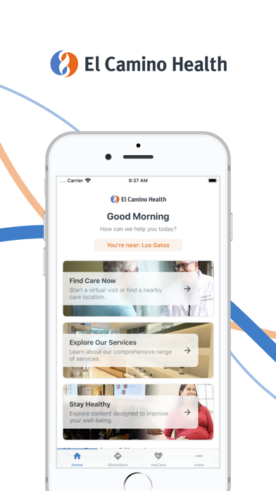 El Camino Health Screenshot