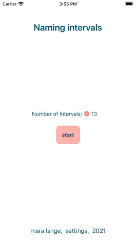 Game screenshot Naming Intervals mod apk