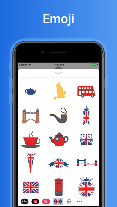 Screenshot #2 pour UK Stickers - England emoji