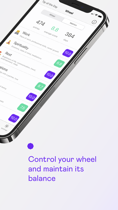 GetBetter (Life Wheel) Screenshot