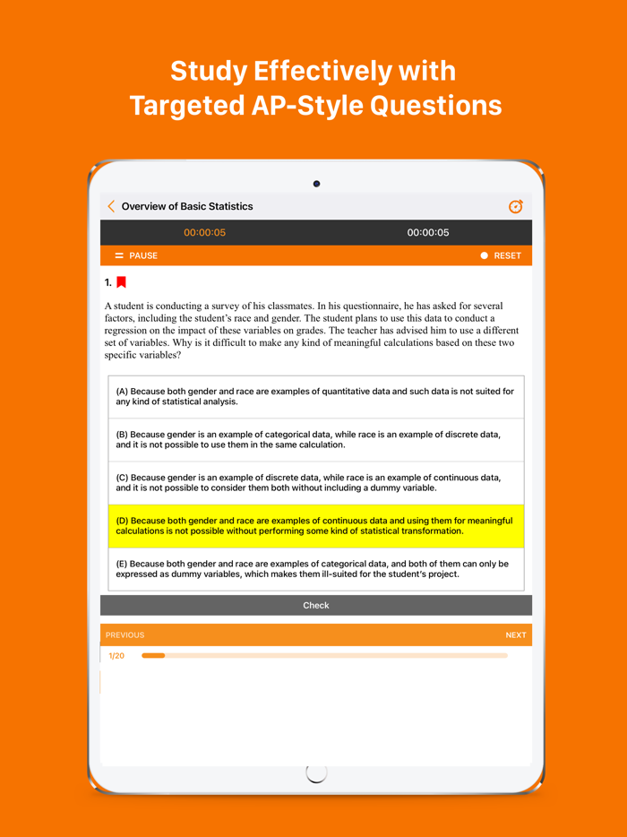 AP Statistics - AP Test Prep