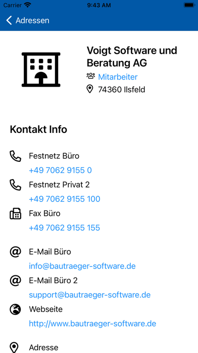 IMKE Mobil - Baudokumentation Screenshot