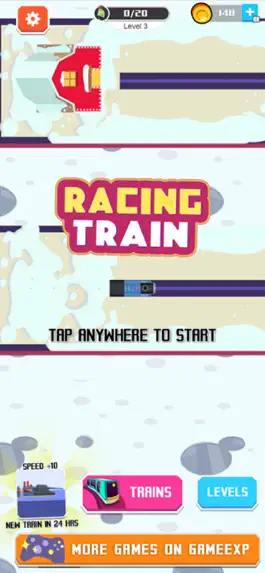 Game screenshot Racing Train: 3D Casual mod apk