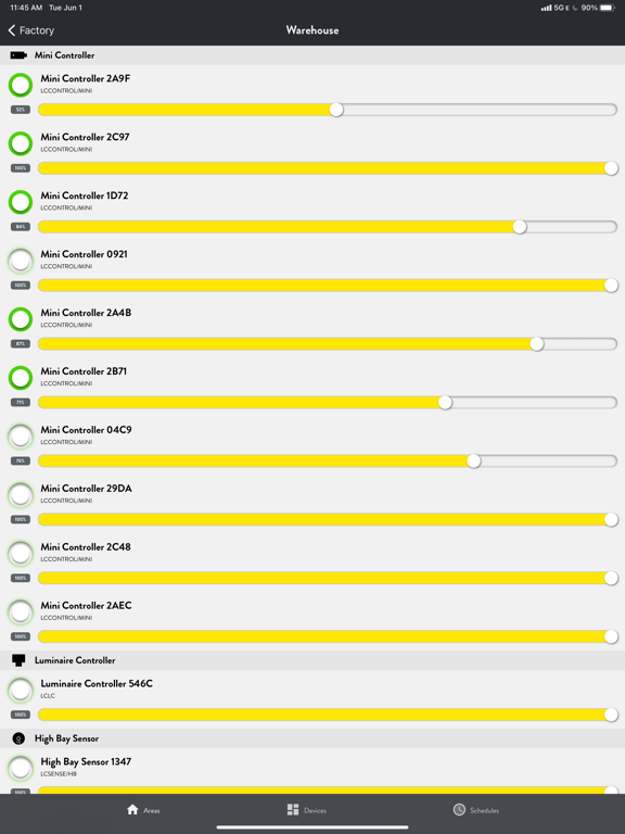 Lightcloud Hub iPad screenshot 4 - Lifestyle app