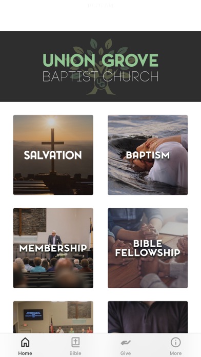 Union Grove Baptist Church Screenshot