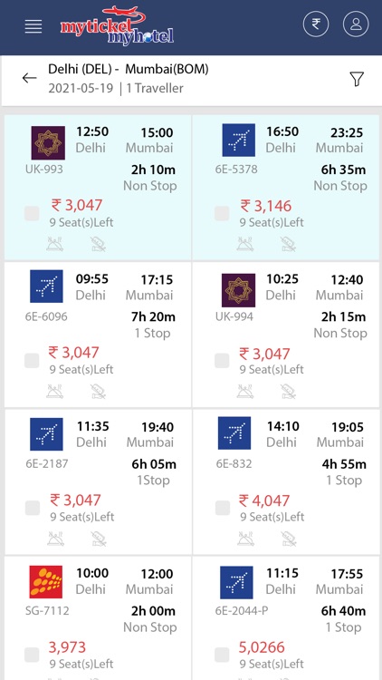 MTMH: Flight & Hotel Booking