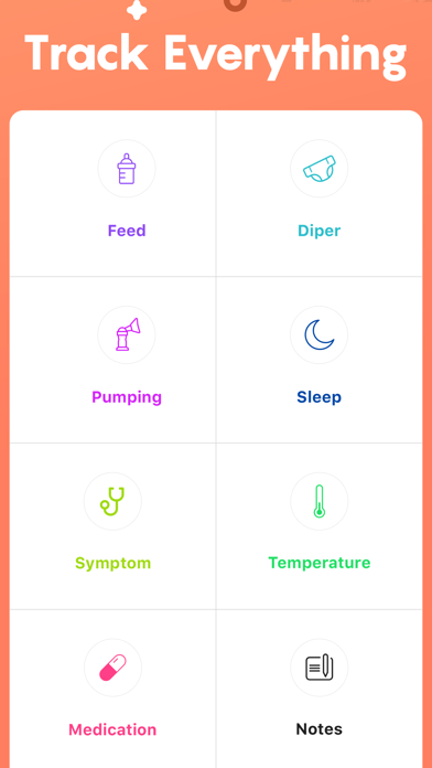 Baby Tracker. Screenshot