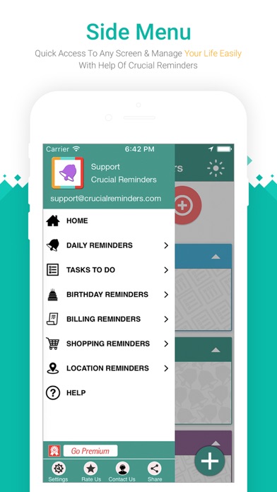 Screenshot #1 pour Crucial Reminders