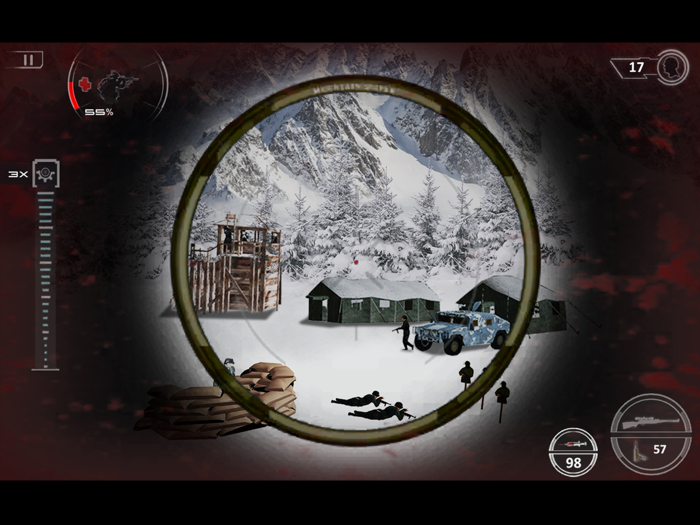 Mountain Sniper 3D Shooting