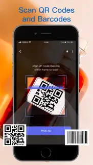 scanner pro : qr - code reader iphone screenshot 1