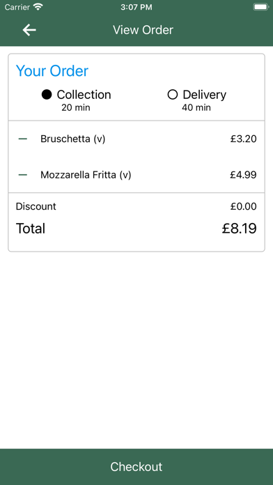 Dario Pizzeria Glasgow Screenshot