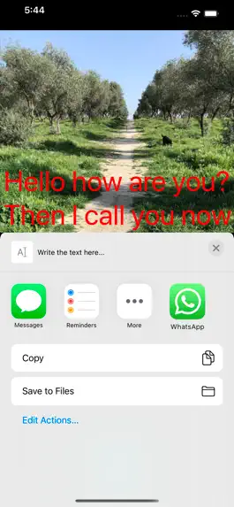 Game screenshot Write with Vision apk