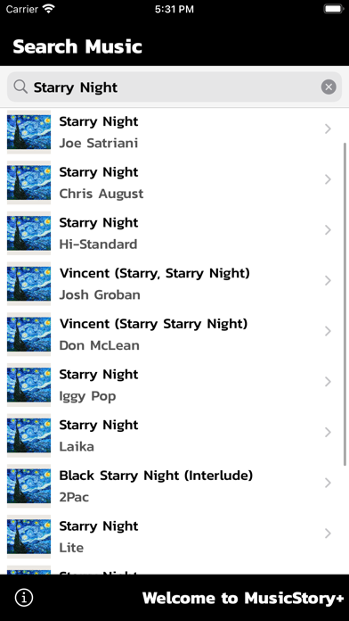 Screenshot #2 pour MusicStory+