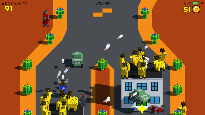 Super Mad Cow 2 Road Rage